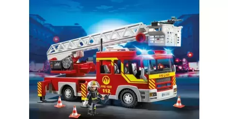 5362 camion de pompier avec échelle et lumières - Playmobil