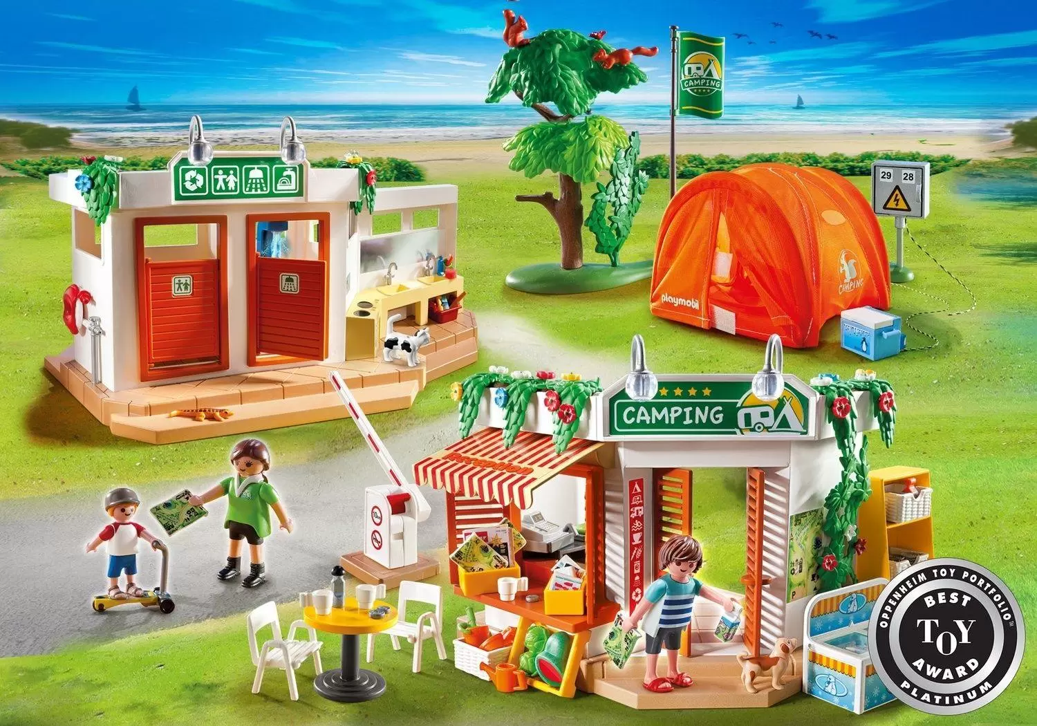 Playmobil en vacances - Camping