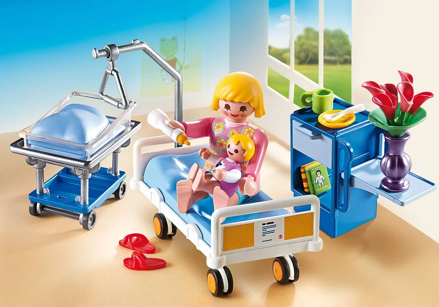 Playmobil Hôpital & Sauveteurs - Chambre de maternité