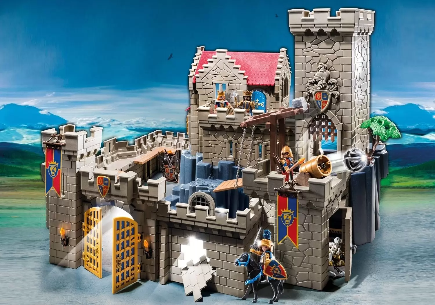 Playmobil Middle-Ages - Royal Lion Knight`s Castle
