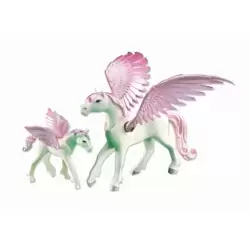 Pegasus with Foal