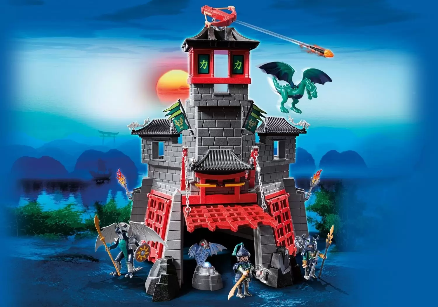 Playmobil Middle-Ages - Secret Dragon Fort