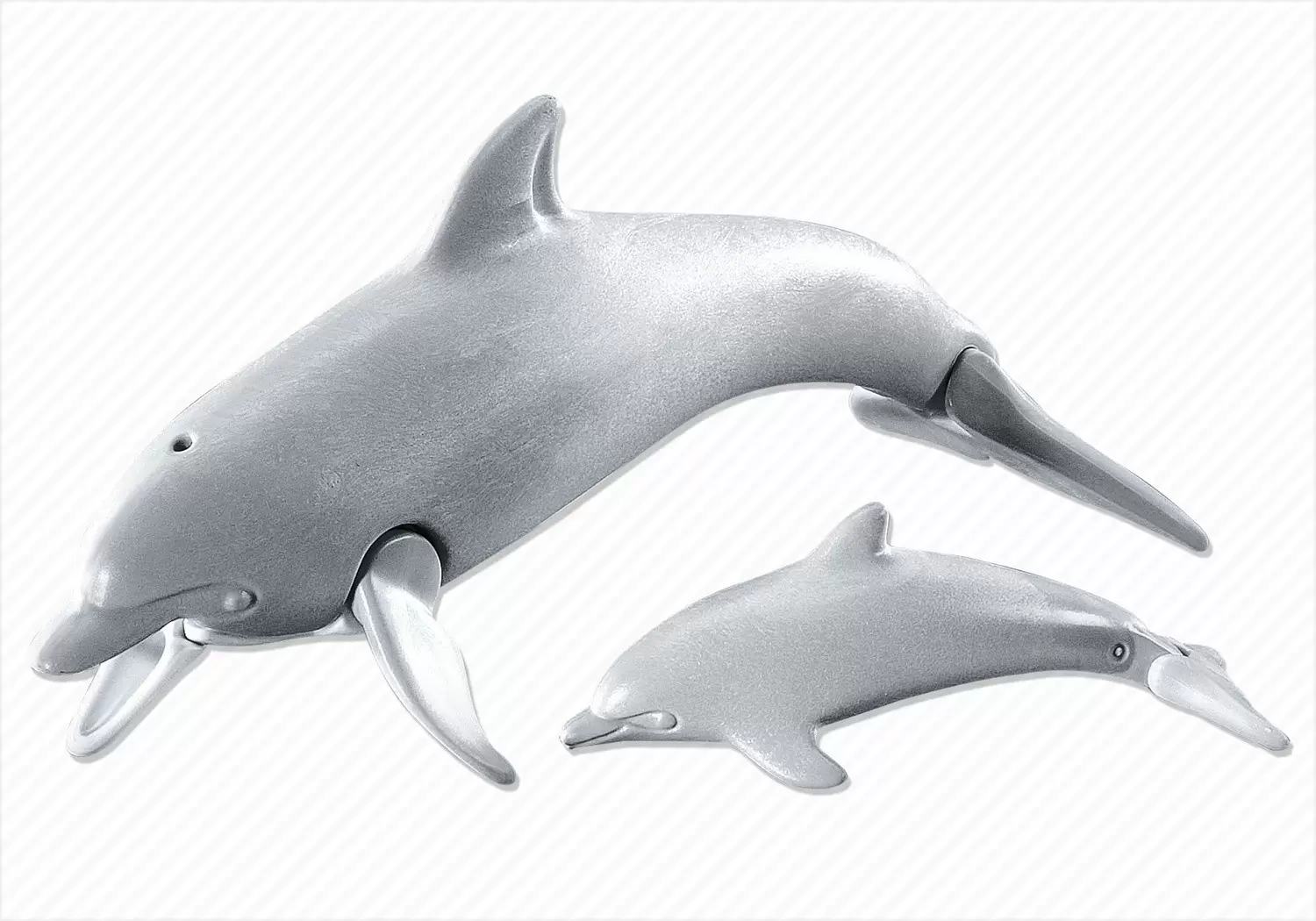 Plamobil Animal Sets - Dolphin with Calf
