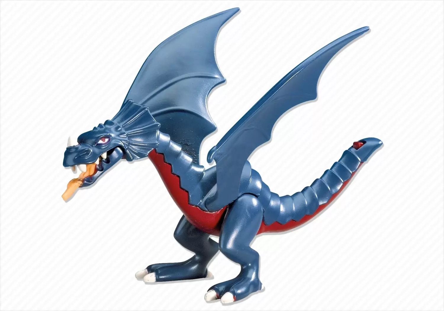 Playmobil Chevaliers - Dragon bleu