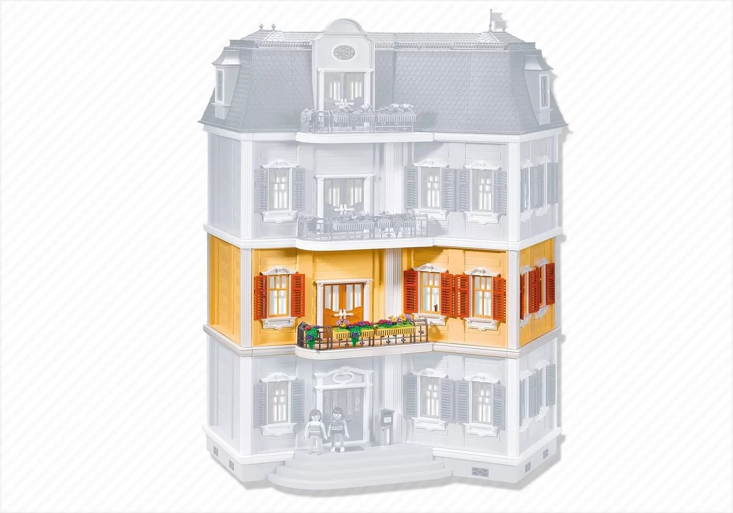 Extensions de la maison traditionnelle de Playmobil (Dollhouse) 
