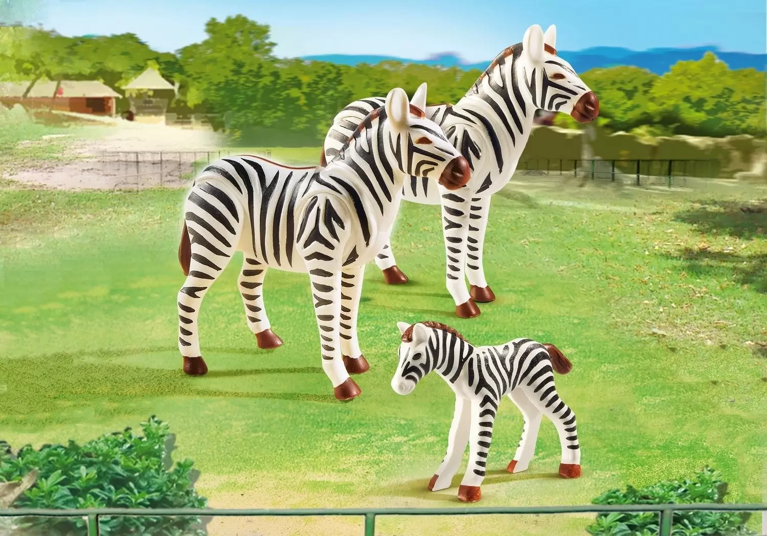 Playmobil Animaux - Famille de zèbres