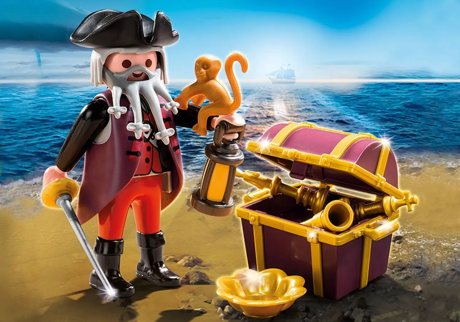 Playmobil SpecialPlus - Pirate with treasure chest