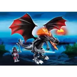 Giant Battle Dragon with LED Fire