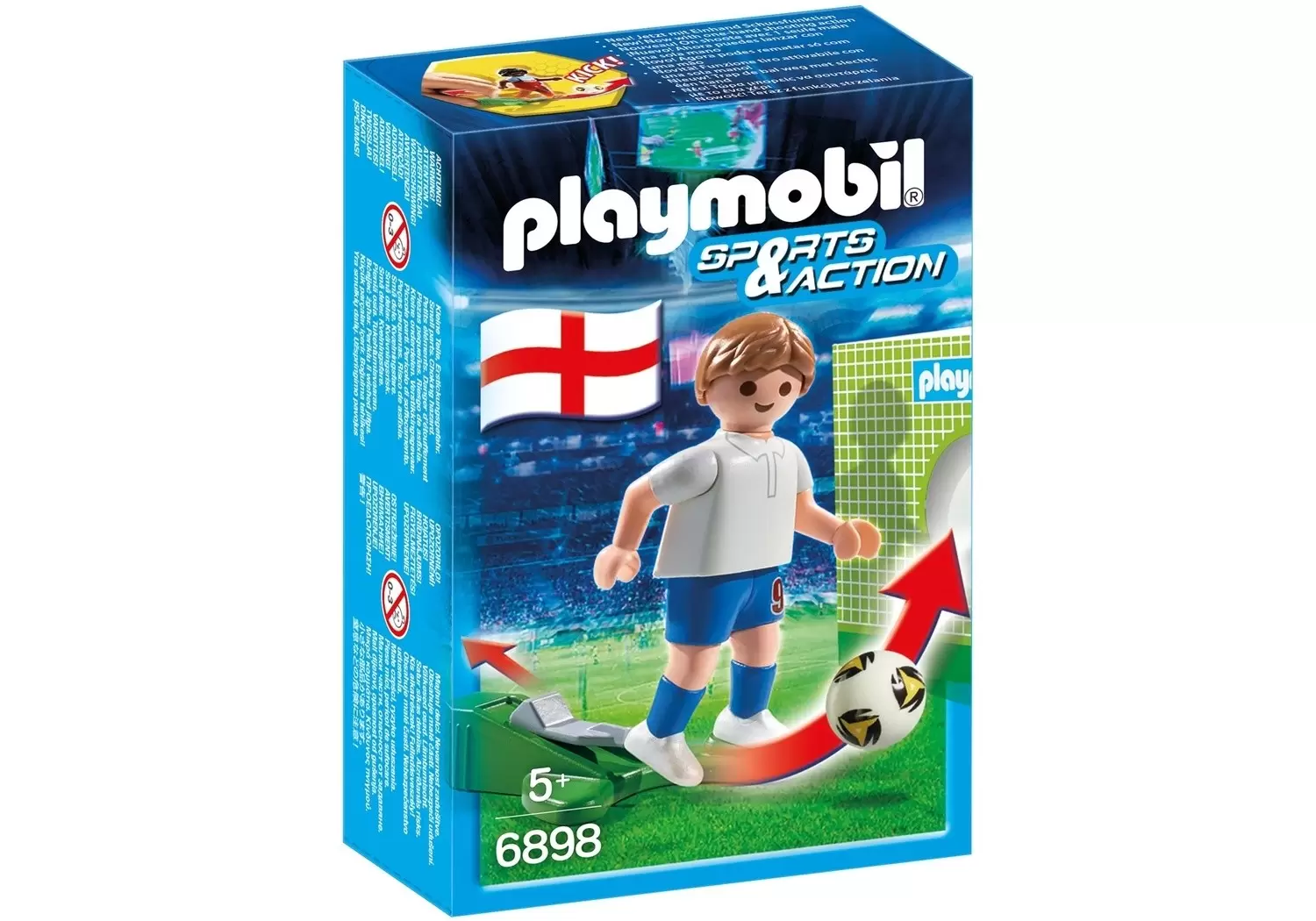 Playmobil Football - Joueur de foot Anglais