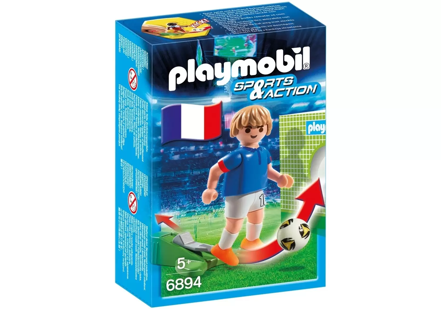 Playmobil Football - Joueur de foot Français