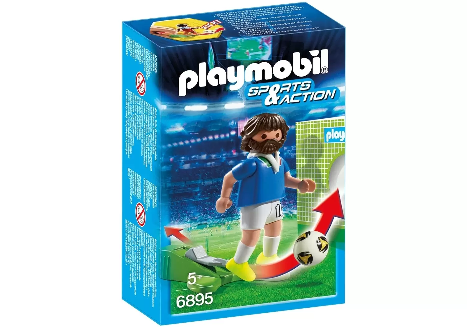 Playmobil Football - Joueur de foot Italien