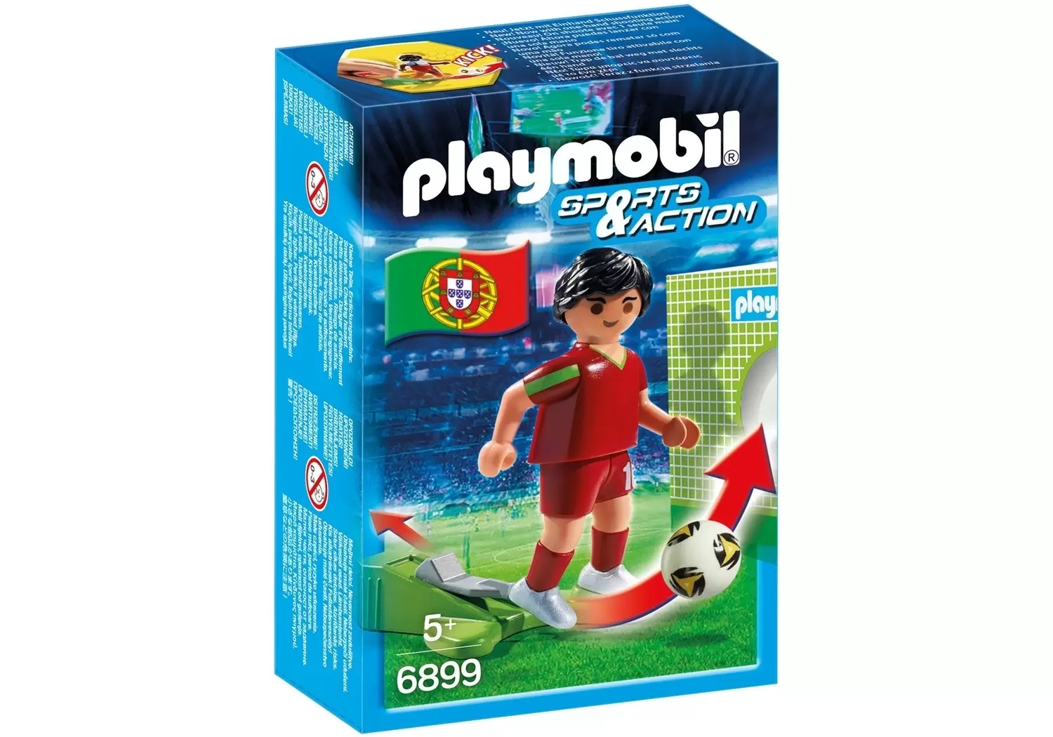 Playmobil Football - Joueur de foot Portugais