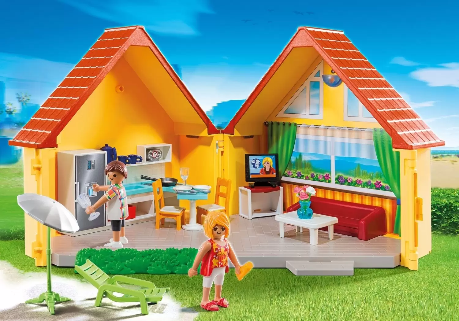 Playmobil en vacances - Maison de vacances