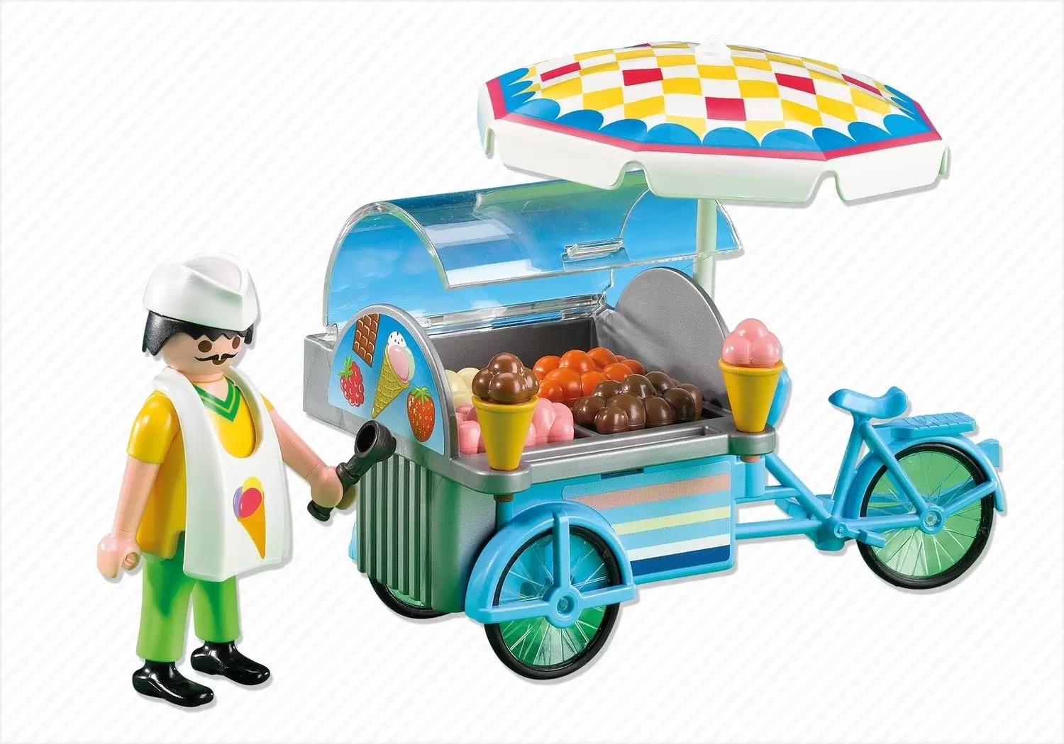 Playmobil dans la ville - Marchand de glaces