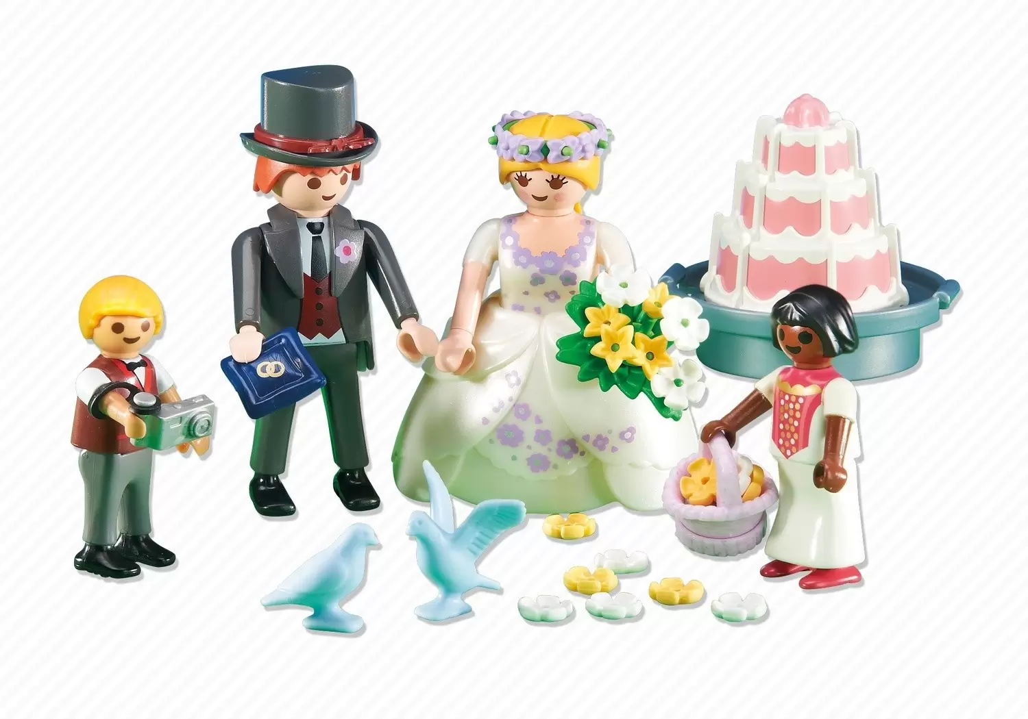 Playmobil Mariage - Mariés avec enfants d\'honneur