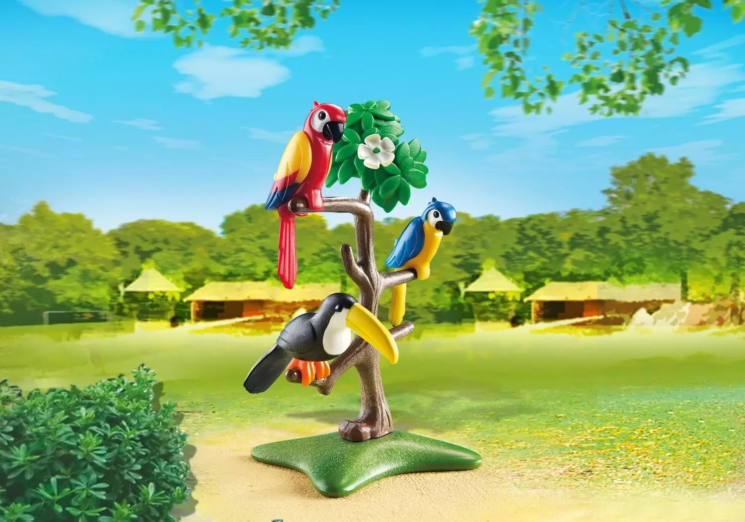 Playmobil Animaux - Perroquets et toucan