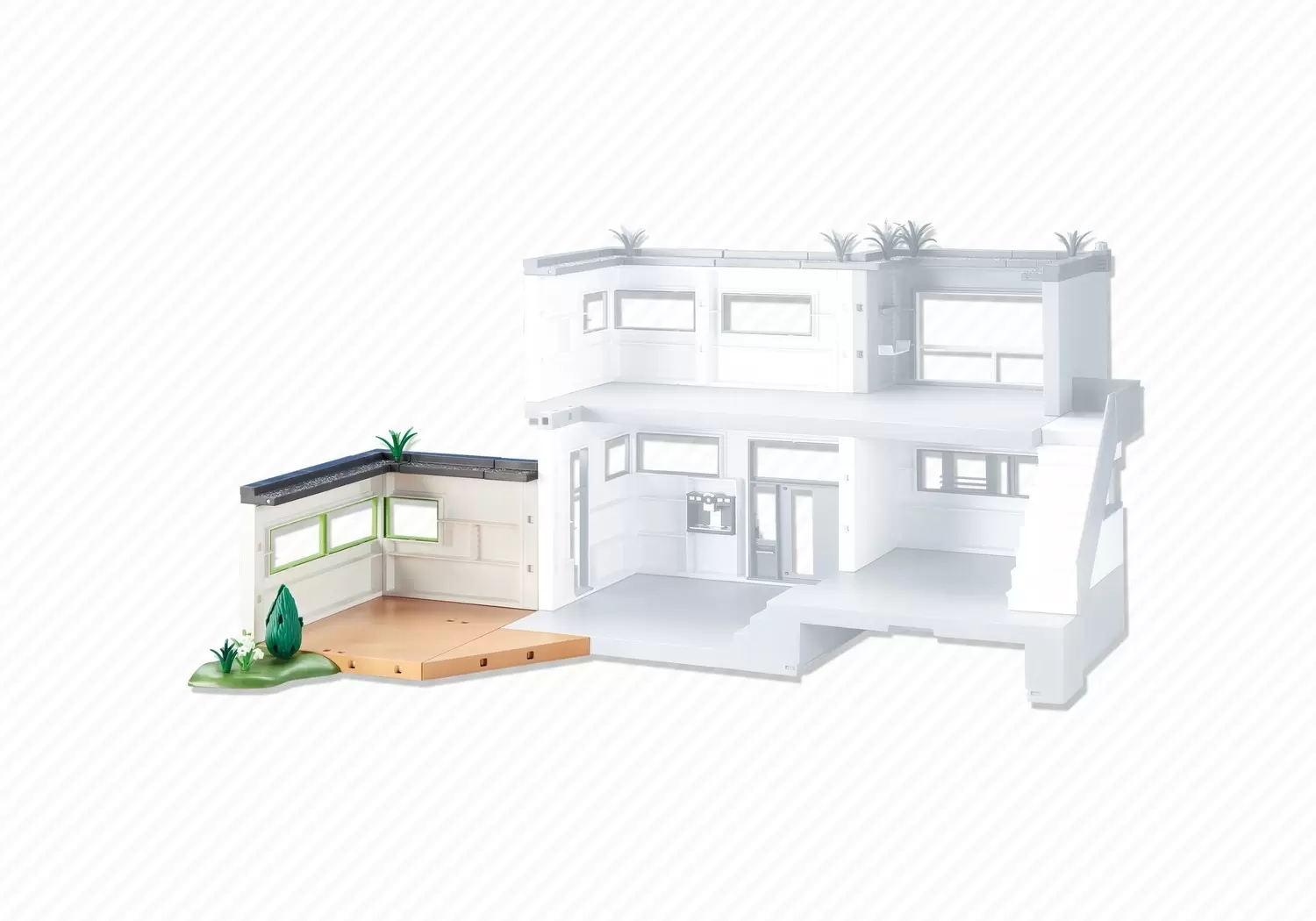 Accessoires & décorations Playmobil - Pièce supplémentaire pour maison moderne