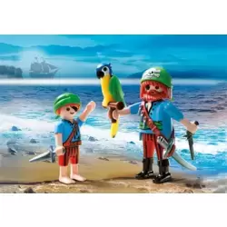 PLAYMOBIL Duo Pirate avec moussaillon