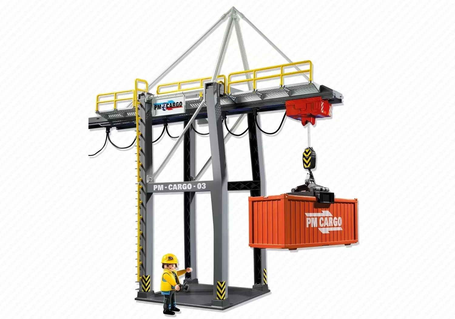 Playmobil Port & Plaisance - Portique électrique à conteneurs
