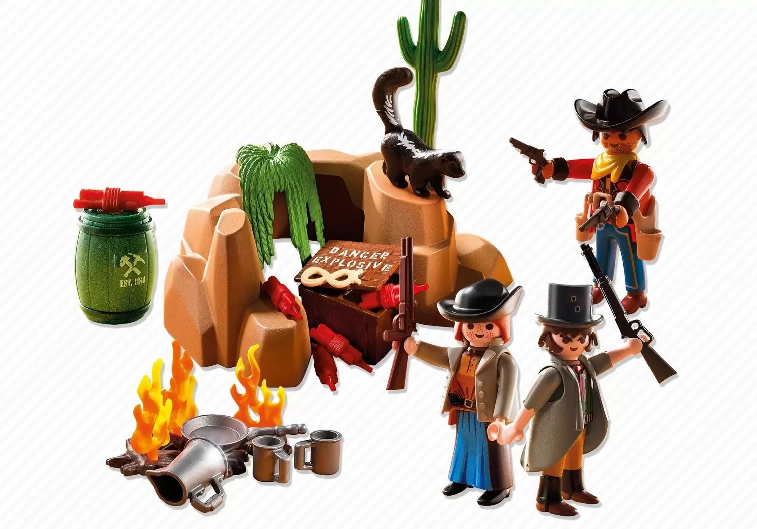 Far West Playmobil - Outlaw repaire