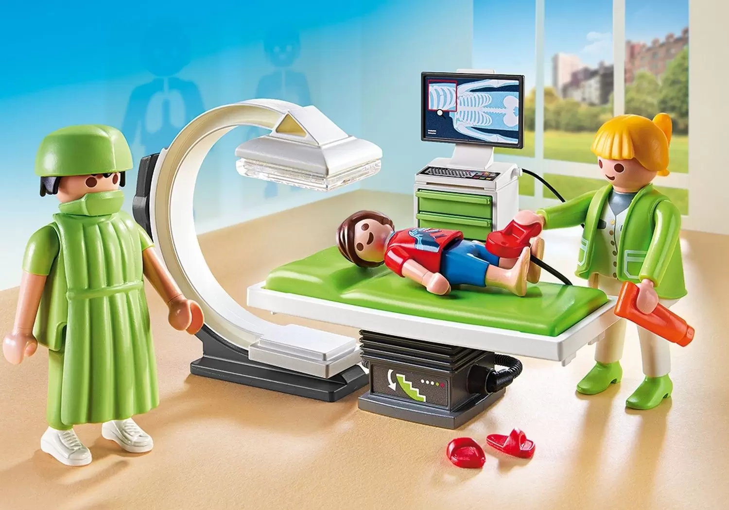 Playmobil Hôpital & Sauveteurs - Salle de radiologie