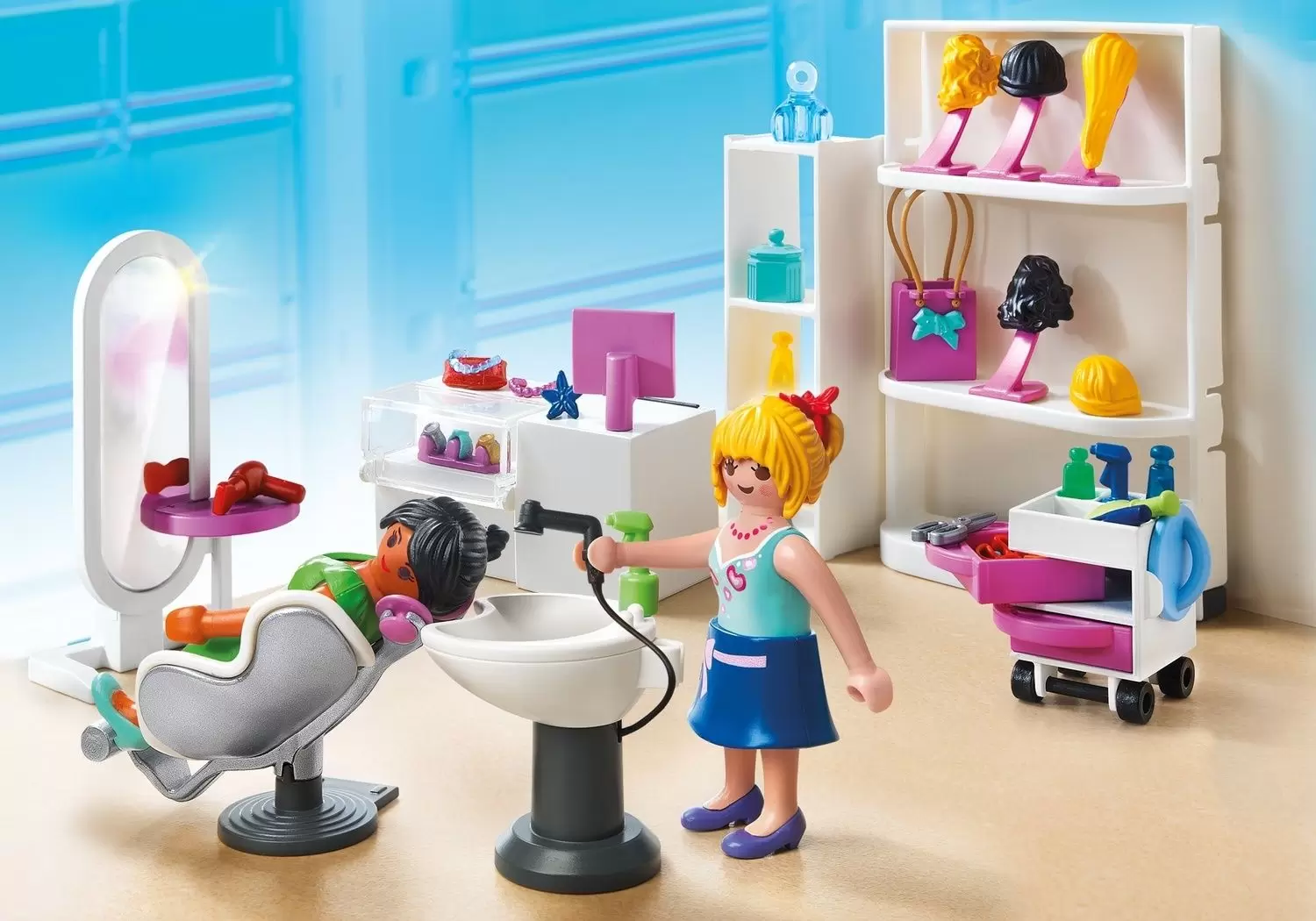 Playmobil dans la ville - Salon de beauté
