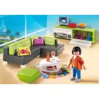 Playmobil Dollhouse 5317 pas cher, Famille / Cuisine traditionnelle