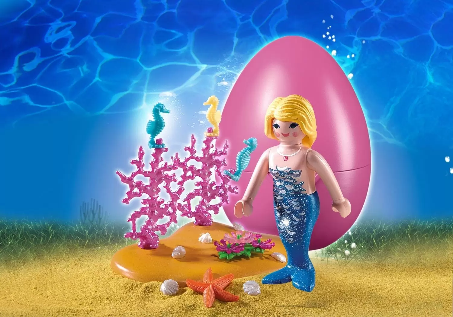 Playmobil underwater world - Mermaid Girl with Seahorses