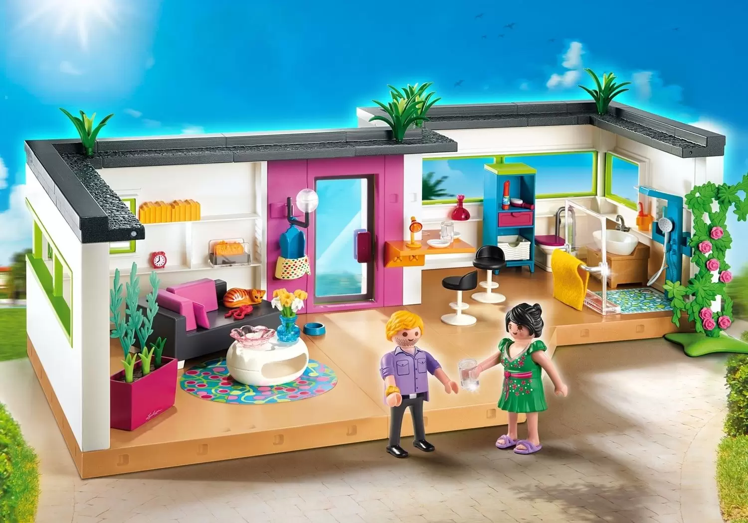 Playmobil Maisons et Intérieurs - Studio des invités