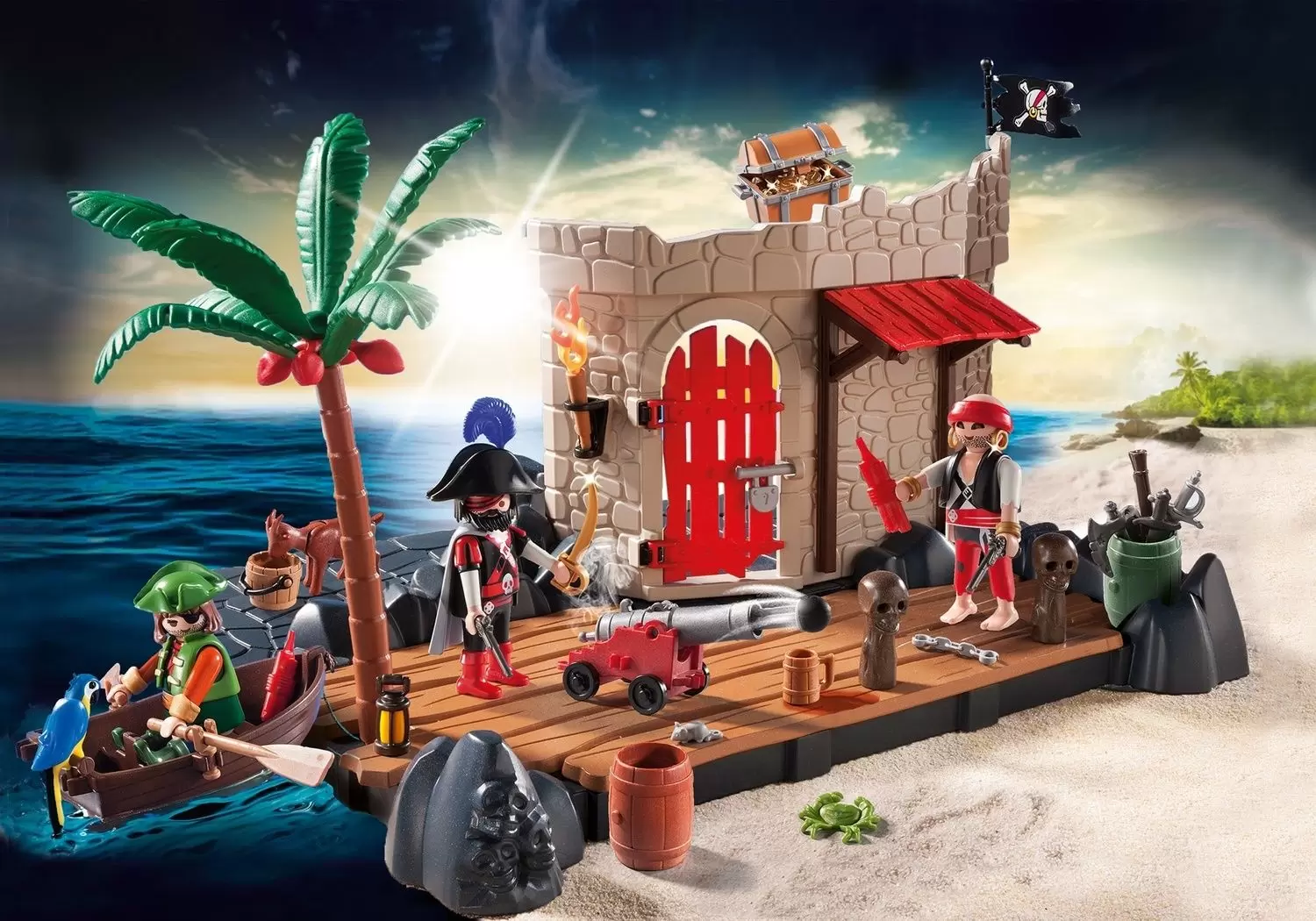 Playmobil Pirates - SuperSet Ilôt des pirates