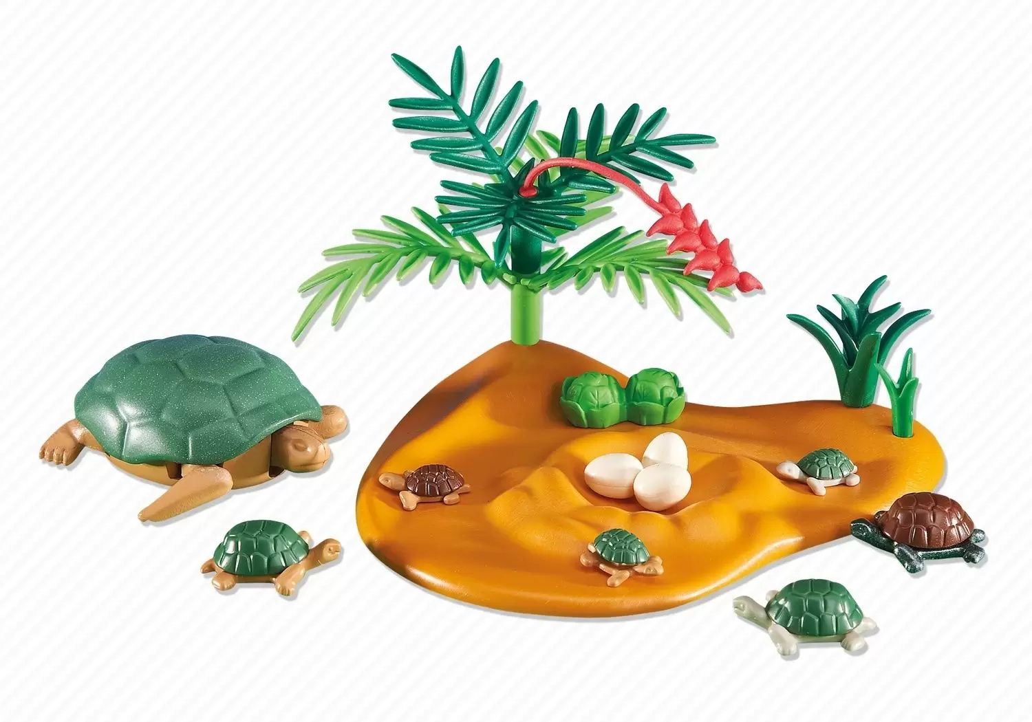 Plamobil Animal Sets - Turtle with Babies