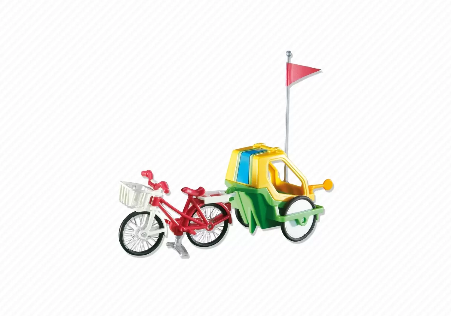 Playmobil dans la ville - Vélo avec remorque pour enfant