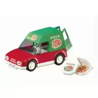 Pizza Delivery Car