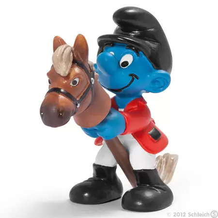 Smurfs figures Schleich - Rider