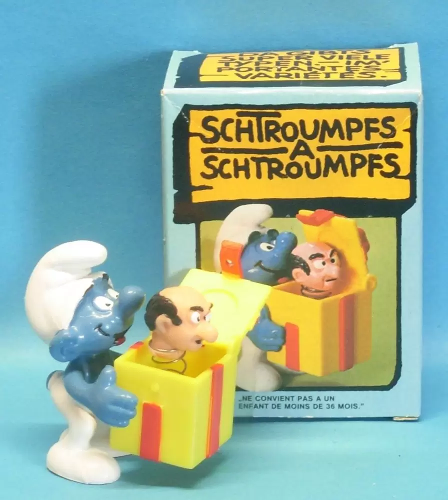 Super Schtroumpfs - Gargamel dans une boîte