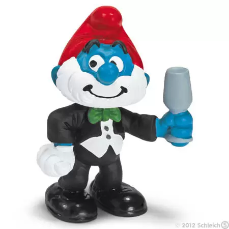 Smurfs figures Schleich - Papa Smurf in tails