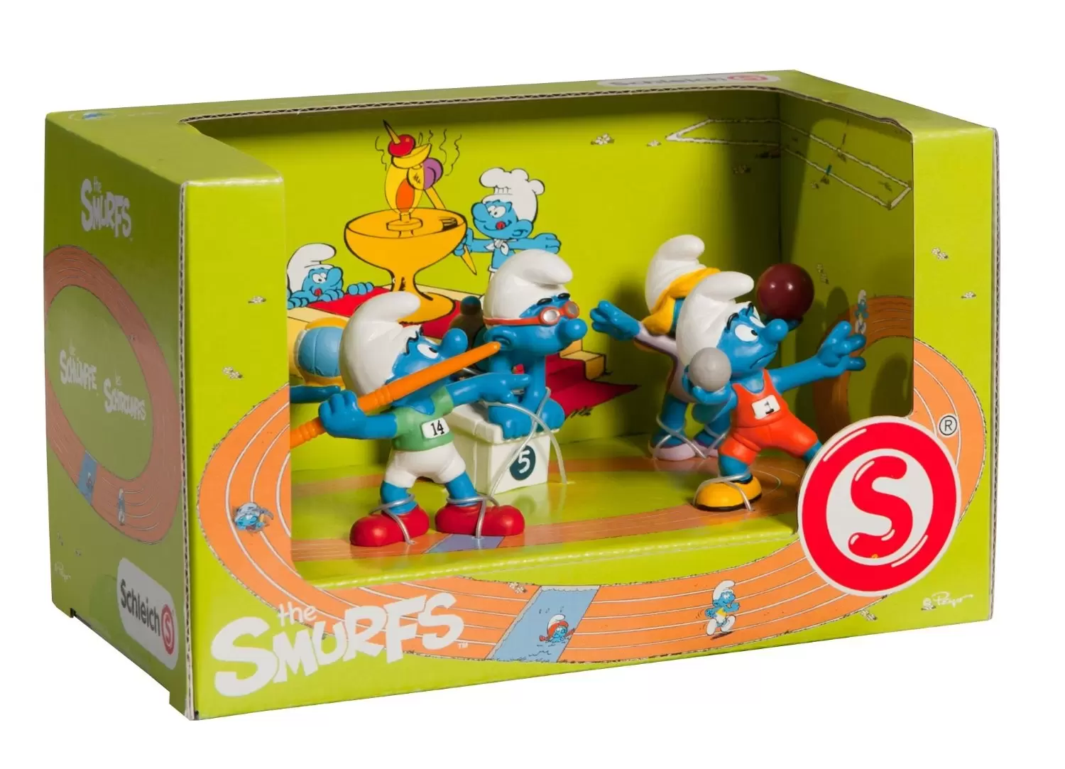 Smurf figure packs - Sporty Smurf Set