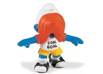 Smurfs figures Schleich - Goal Getter