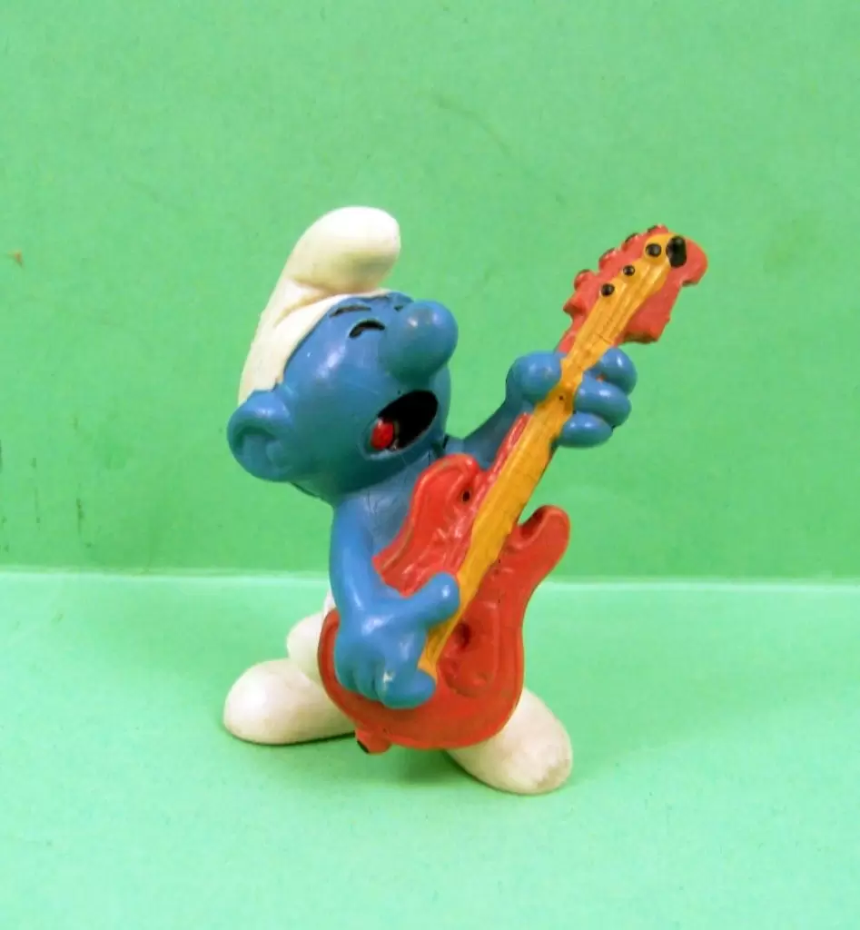 Figurines Schtroumpfs Schleich - Schtroumpf guitare