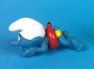 Smurfs figures Schleich - Swimmer