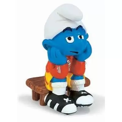 Smurfs figures Schleich - Benchwarmer