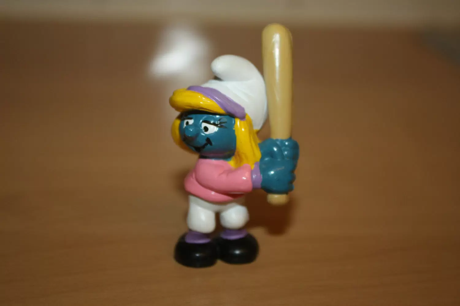 Smurfs figures Schleich - Baseball Smurfette