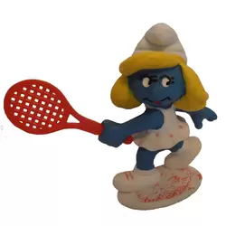 Tennis Smurfette