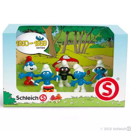 Pack de figurines Schtroumpfs - Set schtroumpfs 1960 - 1969
