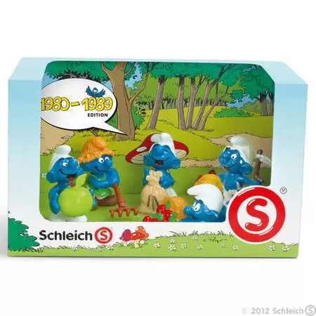 Pack de figurines Schtroumpfs - Set schtroumpfs 1980 - 1989