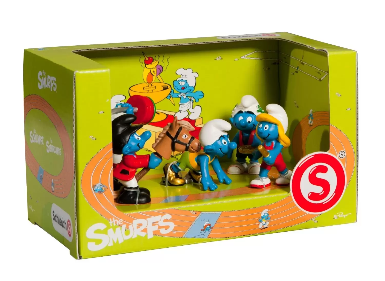 Smurf figure packs - Sporty Smurf Set