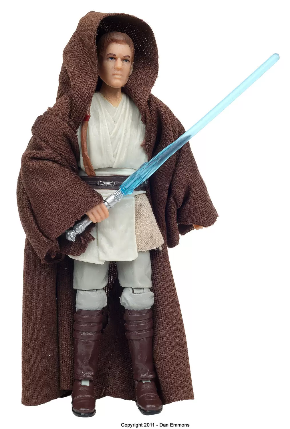 Wan Kenobi Ben Cloaked Figure Card Star Wars Episode 1 The Phantom Menace Obi 