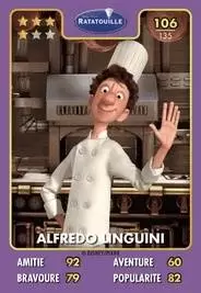 Cartes Auchan Héros Disney Pixar - Alfredo Linguini