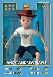 Cartes Auchan Héros Disney Pixar - Andy Andrew Davis
