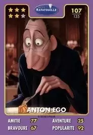 Cartes Auchan Héros Disney Pixar - Anton Ego
